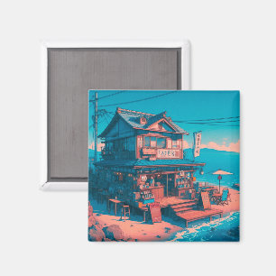 Aimant Le bord de mer Lofi Dreams