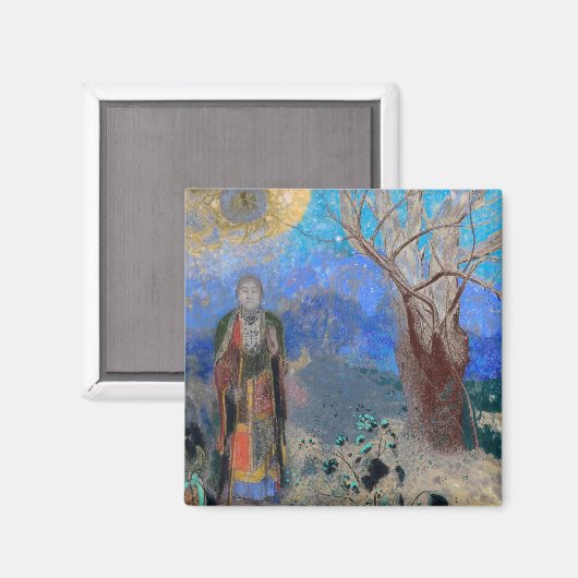 Aimant Le Bouddha, Redon (Recto/Verso)