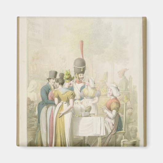 Aimant Le Boulevard du Temple, de Tableau de (Devant)