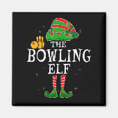 Aimant Le Bowling Elf Group fait la jonction de Noël fami (Devant)