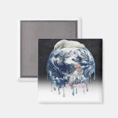 Aimant Le bras d'ours de la Terre (Recto/Verso)