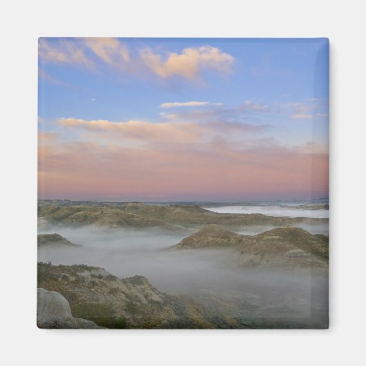 Aimant Le brouillard de la rivière Little Missouri est su (Devant)