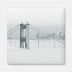 Aimant Le brouillard envahit la baie de San Francisco 2