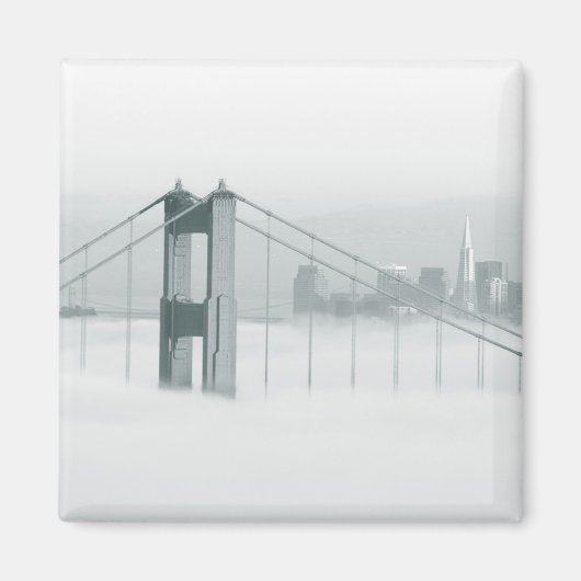 Aimant Le brouillard envahit la baie de San Francisco 2 (Devant)