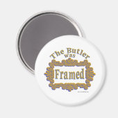 Aimant Le Butler Était Encadré ! (Recto/Verso)