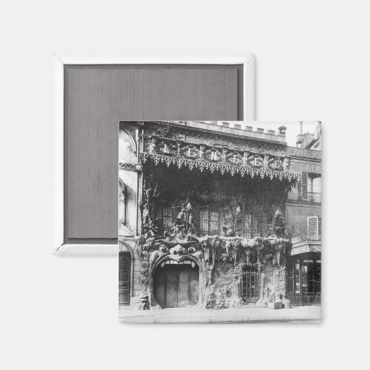 Aimant Le Cabaret de l'Enfer à Paris (Recto/Verso)