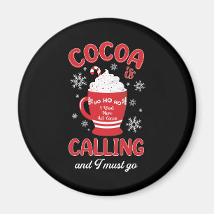 Aimant Le cacao est en train d'appeler