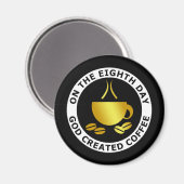 AIMANT LE CAFÉ CRÉÉ PAR DIEU (Recto/Verso)