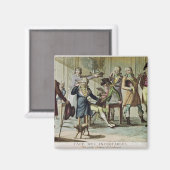 Aimant Le Café des Incroyables, 1797 (Recto/Verso)