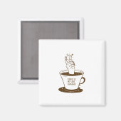 Aimant Le Café Est Ma Langue D'Amour (Recto/Verso)