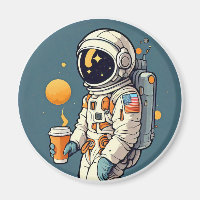 Le café est OUT DE CE MONDE voyage spatial d'astro