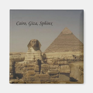 Aimant Le Caire, Gizeh, le sphinx (St.K.)