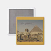 Aimant Le Caire, Gizeh, Le Sphinx (St.K.) (Recto/Verso)