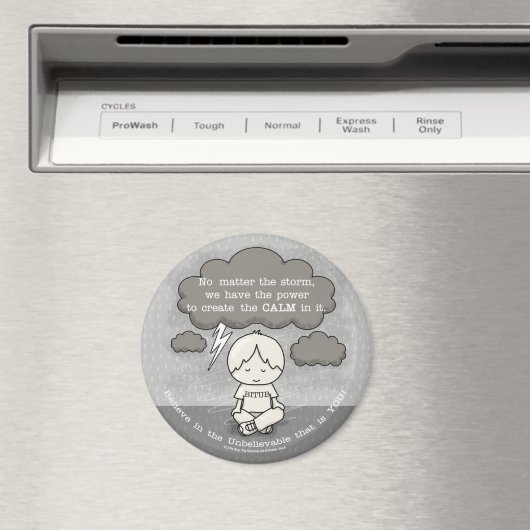 Aimant Le calme dans la tempête (In Situ (Lave-vaisselle))