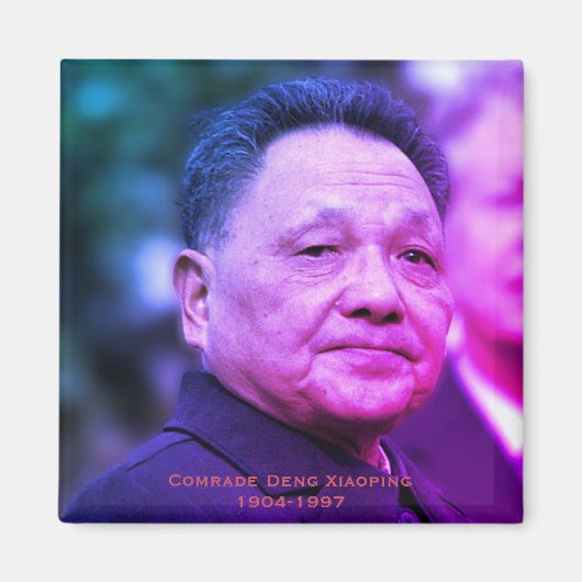 Aimant Le camarade Deng Xiaoping - Leader chinois (Devant)