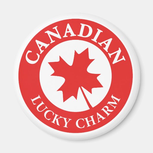 Aimant Le Canada Lucky Charm Luck ED. Séries (Devant)