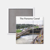 Aimant Le canal de Panama, haute photographie (Recto/Verso)