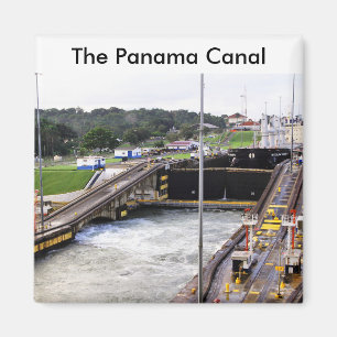 Aimant Le canal de Panama, Photographie élevée de Def