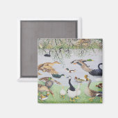 Aimant Le canard fou (Recto/Verso)