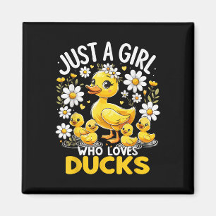 Aimant Le Canard Mignet Aime Juste Une Fille Qui Aime Les