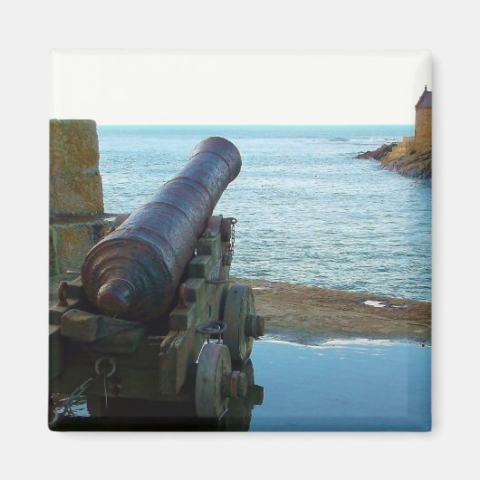 Aimant Le Canon Porthleven Cornwall Angleterre (Devant)
