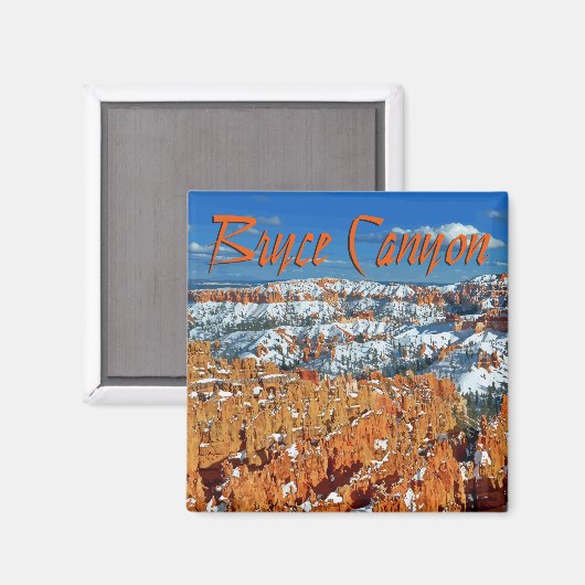 Aimant Le canyon de Bryce Utah (Recto/Verso)
