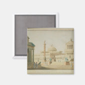 Aimant Le Capitol, le design de "Titus" (Recto/Verso)