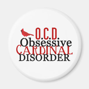 Aimant Le cardinal obsédé Funny