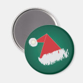 Aimant Le casquette de père Noël (Recto/Verso)