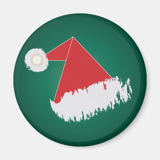 Aimant Le casquette de père Noël (Devant)