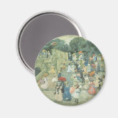 Aimant Le centre commercial Central Park de Maurice Prend (Recto/Verso)