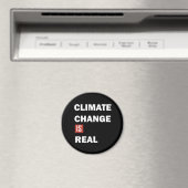 Aimant Le changement climatique est une réelle conscience (In Situ (Lave-vaisselle))