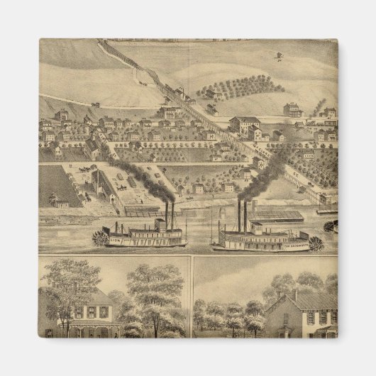 Aimant Le charbon de Davosburgh (Devant)