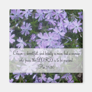 Aimant Le charme est trompeur, et la beauté est vaine, ma