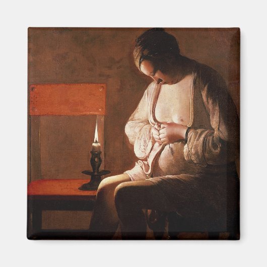 Aimant Le chasseur de puces (Devant)