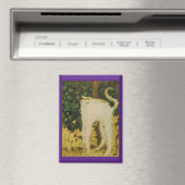 Aimant Le Chat Blanc, Bonnard,  (In Situ (Lave-vaisselle))