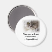 Aimant Le chat de Freud (Recto/Verso)