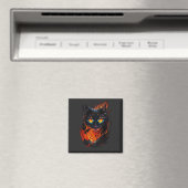 Aimant Le chat en enfer (In Situ (Lave-vaisselle))