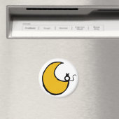 Aimant Le chat et la lune (In Situ (Lave-vaisselle))