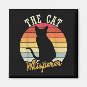 Aimant Le Chat Whisperer Hommes Femmes Filles Enfants