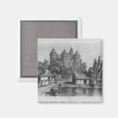 Aimant Le Château de Combourg (Recto/Verso)