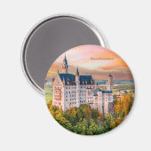 Aimant Le château de Neuschwanstein (Recto/Verso)