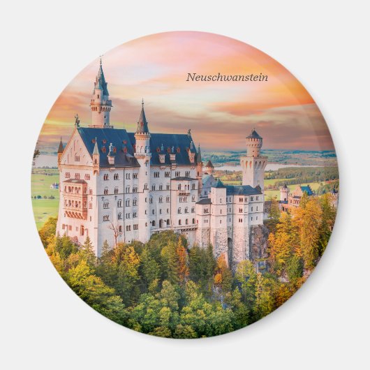 Aimant Le château de Neuschwanstein (Devant)