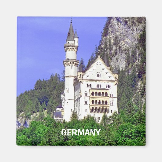AIMANT LE CHÂTEAU DE NEUSCHWANSTEIN, ALLEMAGNE (Devant)