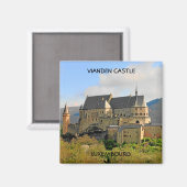 AIMANT LE CHÂTEAU DE VIANDEN, LUXEMBOURG (Recto/Verso)