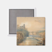 Aimant Le château de William Turner Barnard (Recto/Verso)