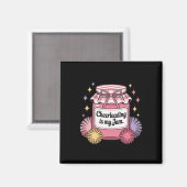 Aimant Le Cheerleading Est Mon Pot Vintage (Recto/Verso)