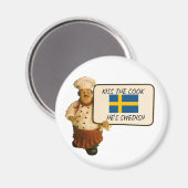 Aimant Le Chef Dit Embrasser Le Cuisinier (Recto/Verso)