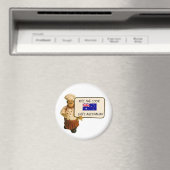 Aimant Le Chef Dit Embrasser Le Cuisinier (In Situ (Lave-vaisselle))