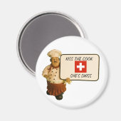 Aimant Le Chef Dit Embrasser Le Cuisinier (Recto/Verso)